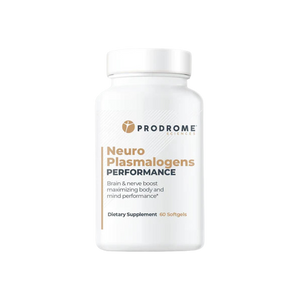 A supplement container of PlasmalogenN3™ (Formerly ProdromeNeuro™) by Prodrome