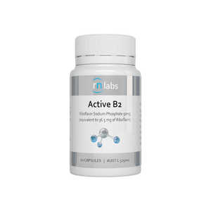 A supplement container of Active B2 60c by RN Labs