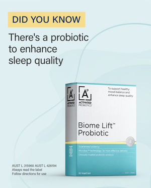 Biome Lift enhances sleep quality.