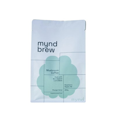 A Packet of Mushroom Coffee (Plunger Blend) by mynd.