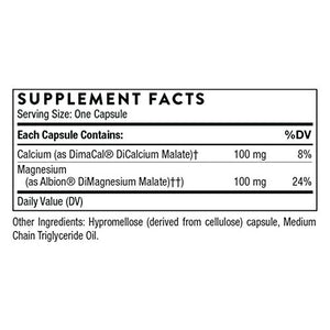 Ingredients containing Calcium, CimaCal, DiCalcium Malate, Magnesium, Albion DiMagnesium Malate