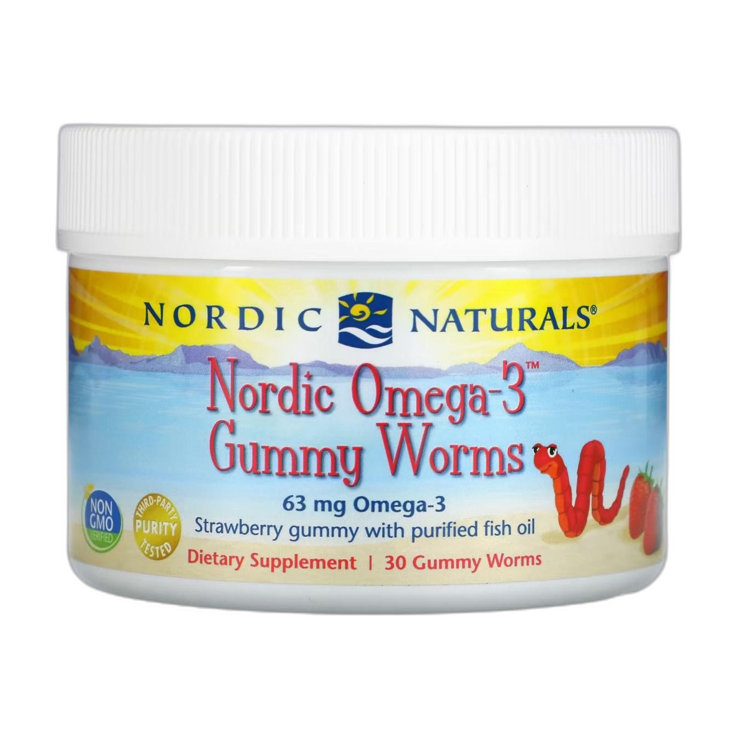 Nordic Omega-3 Gummy Worms