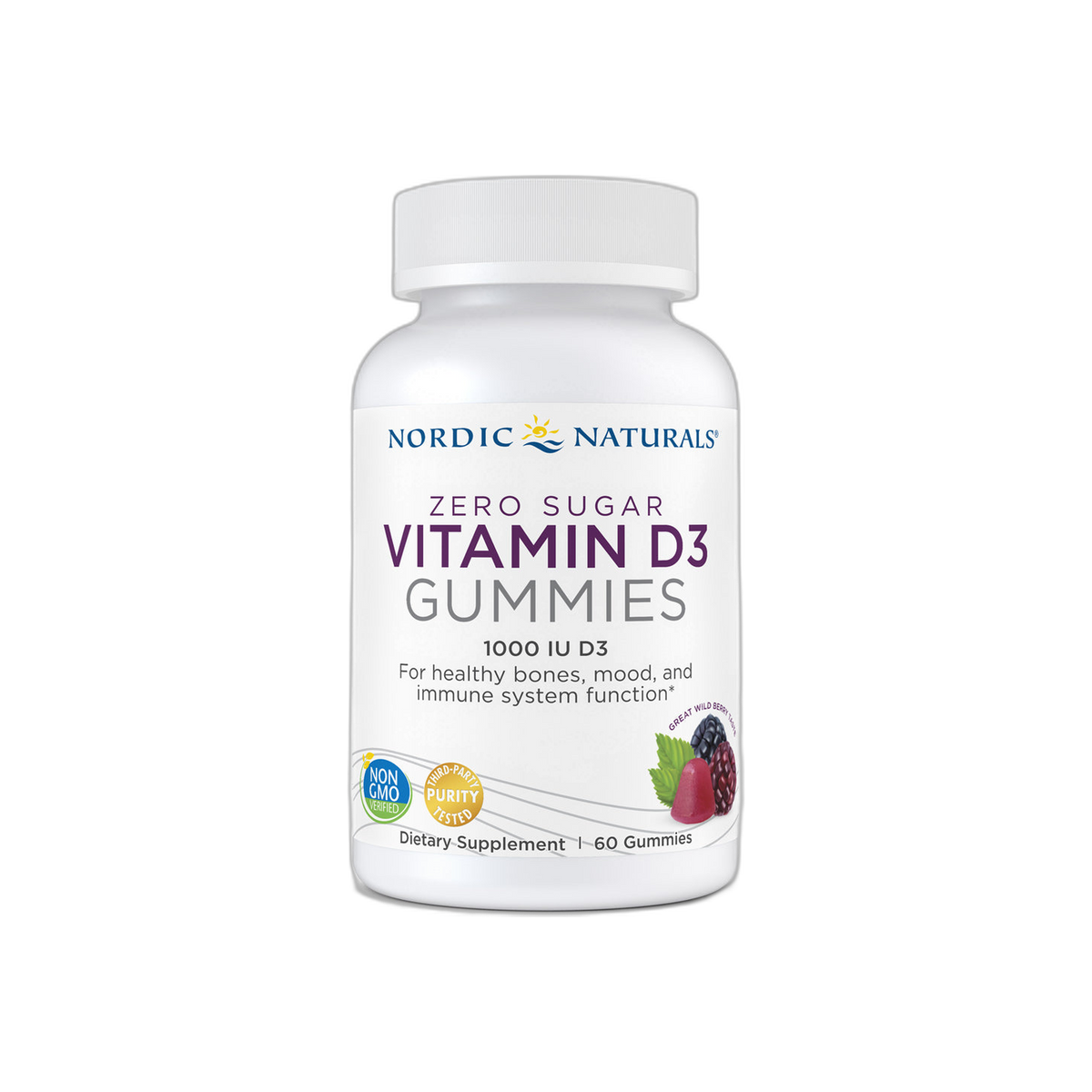 Zero Sugar Vitamin D3 Gummies