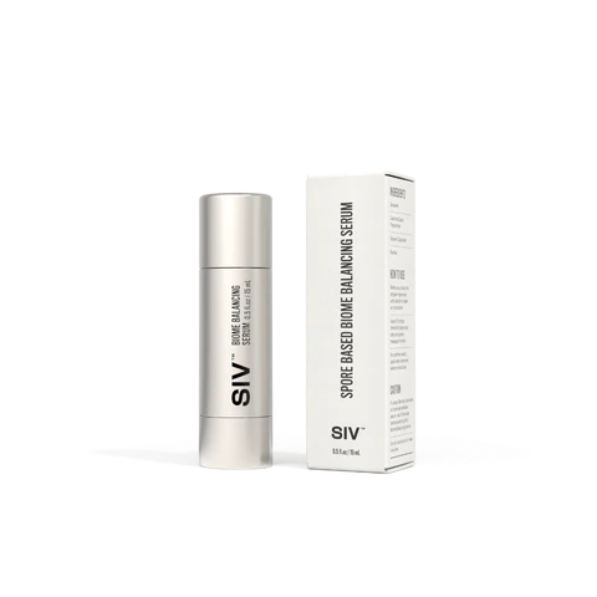 A Supplement container with the name Biome Balancing Serum (30mls) by SIV