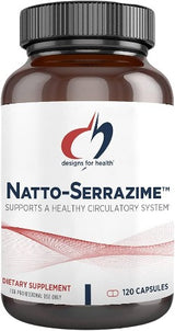 <p>Natto-Serrazime<span>&nbsp;</span>is a blend of two health-promoting proteolytic enzymes, Nattozimes and Serrazimes, derived from the fungi Aspergillus oryzae and Aspergillus melleus.</p> <p>This formula is designed to support the body’s ability to breakdown and remove damaged cellular debris, tissue, and specific protein structures that are produced during the natural inflammatory process in response to trauma or injury.</p>