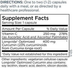 Curcumin + C Longvida 400mg