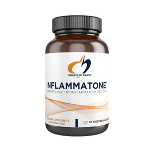 A supplement with the name Inflammatone by Designs for Health 60 vegetarian capsules 
