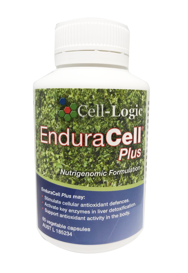 A supplement container of EnduraCell Plus by Cell Logic