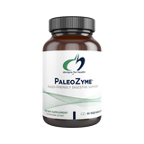 a supplement bottle with the name PaleoZyme by Designs for health