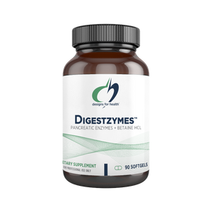 A supplement called Digestzymes by Designs for Health 90 softgels 