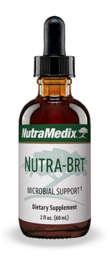 A supplement container of Nutra-Brt by NutraMedix