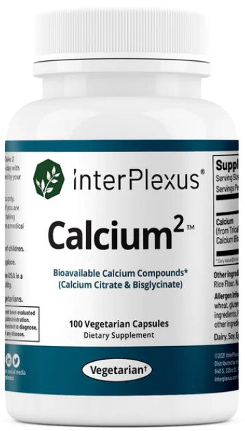 A supplement container of Calcium2 by Interplexus