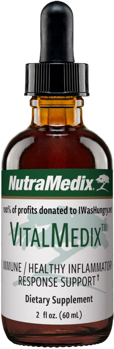 A supplement container of VitalMedix by NutraMedix