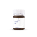 A supplement container of Arnica 6c tablets by Weleda