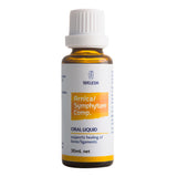 A supplement container of Arnica/Symphytum Comp by Weleda