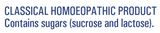 Supplement facts for Arnica 200c tablets listing ingredients including Arnica montana