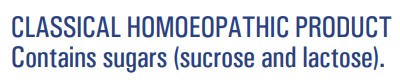 Supplement facts for Arnica 200c tablets listing ingredients including Arnica montana