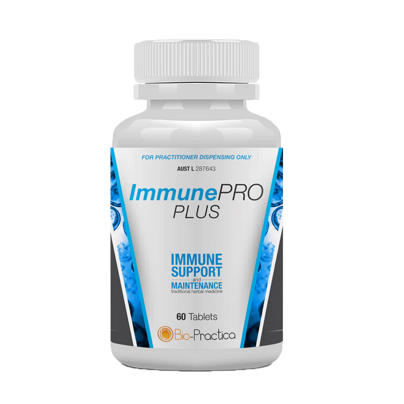 A Supplement container with the name ImmunePro Plus by Bio-Practica.
