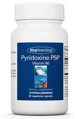 An image of a supplement with the name Pyridoxine P5P