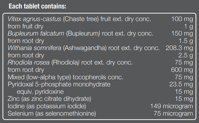 Supplement facts for Femme Forte N
