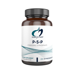 A supplement container of P-5-P by Designs for Health - USA