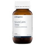 A supplement bottle called NeuroCalm Sleep by Metagenics