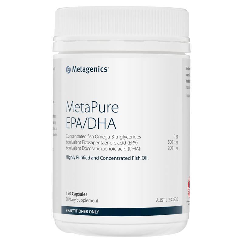 A supplement called MetaPure EPA/DHA by Metagenics