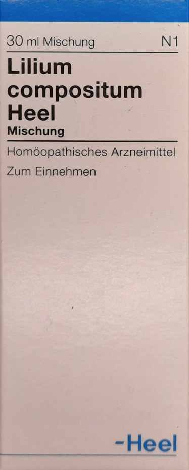 A supplement container of Lilium Compositum 30mL by Heel