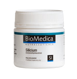 A supplement container of Silicium 60g Powder by Bio-Medica