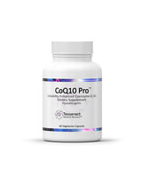 A supplement container of CoQ10 Pro by Tesseract