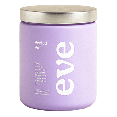 A supplement container of Period Pal by Eve
