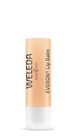 A supplement container of Everon Lip Balm by Weleda