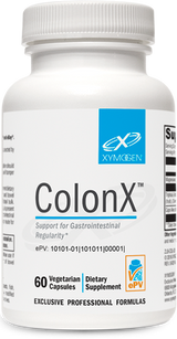 A supplement container of ColonX™ 60 Capsules by Xymogen