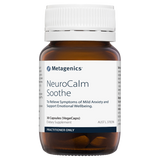 A supplement bottle called NeuroCalm Soothe by Metagenics