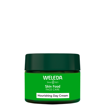 A supplement container of Skin Food Nourishing Day Cream by Weleda