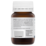Supplement facts for Vitamin E8