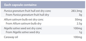 Supplement facts for IntestaSelect
