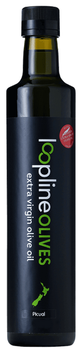 A supplement container of Extra Virgin Olive Oil (Certified) Global Awards - Picual 250ml by Loopline Olives