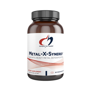 A supplement container of Metal-X-Synergy™ by Designs for Health - USA