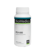 A supplement container of PEA 600 by Bio-Medica