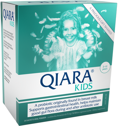 A supplement container of Qiara Kids by QIARA