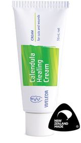 A supplement container of Calendula Healing Cream by Weleda