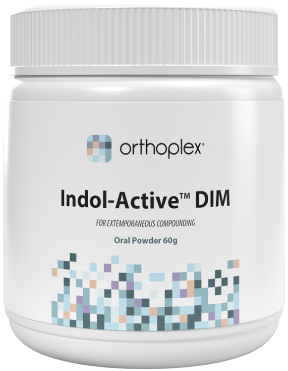 A supplement container of Indol-Active DIM 60g by Orthoplex