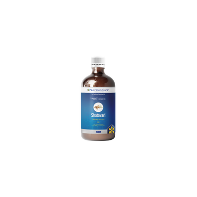 A supplement container of Shatavari 1:2 - 500ml by Nutrition Care