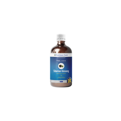 A supplement container of Siberian Ginseng 1:2 - 500ml by Nutrition Care