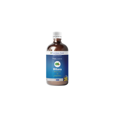 A supplement container of Withania 1:1 - 500ml by Nutrition Care