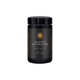 A supplement container of Mason's Mushrooms - 100g by SuperFeast