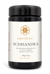 A supplement container of Schisandra by SuperFeast