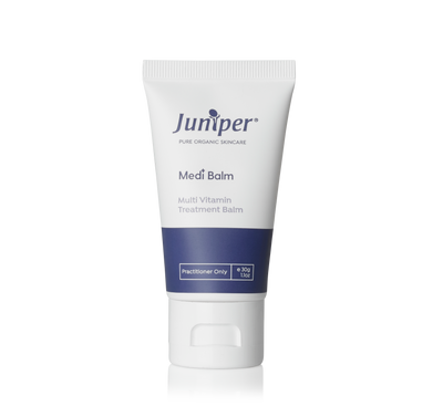 A supplement container of Medi Balm by Juniper