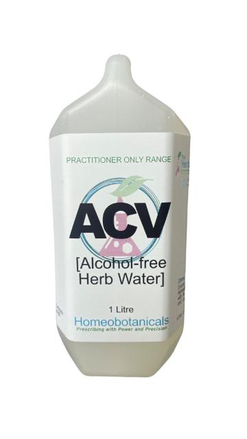 A supplement container of Herb Water (ACV) by Homeobotanicals